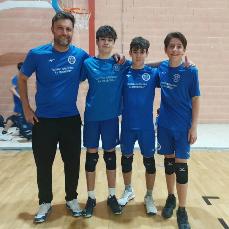 Jugadores Infantiles y Cadetes del Club Voleibol Gandia seleccionados para el segundo entrenamiento de las Selecciones Autonómicas