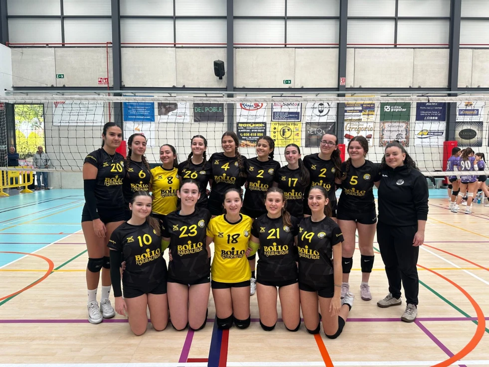 ¡Imparables! El Cadete Bollo Natural Fruit del CV Real de Gandia suma y sigue hacia el Campeonato de España