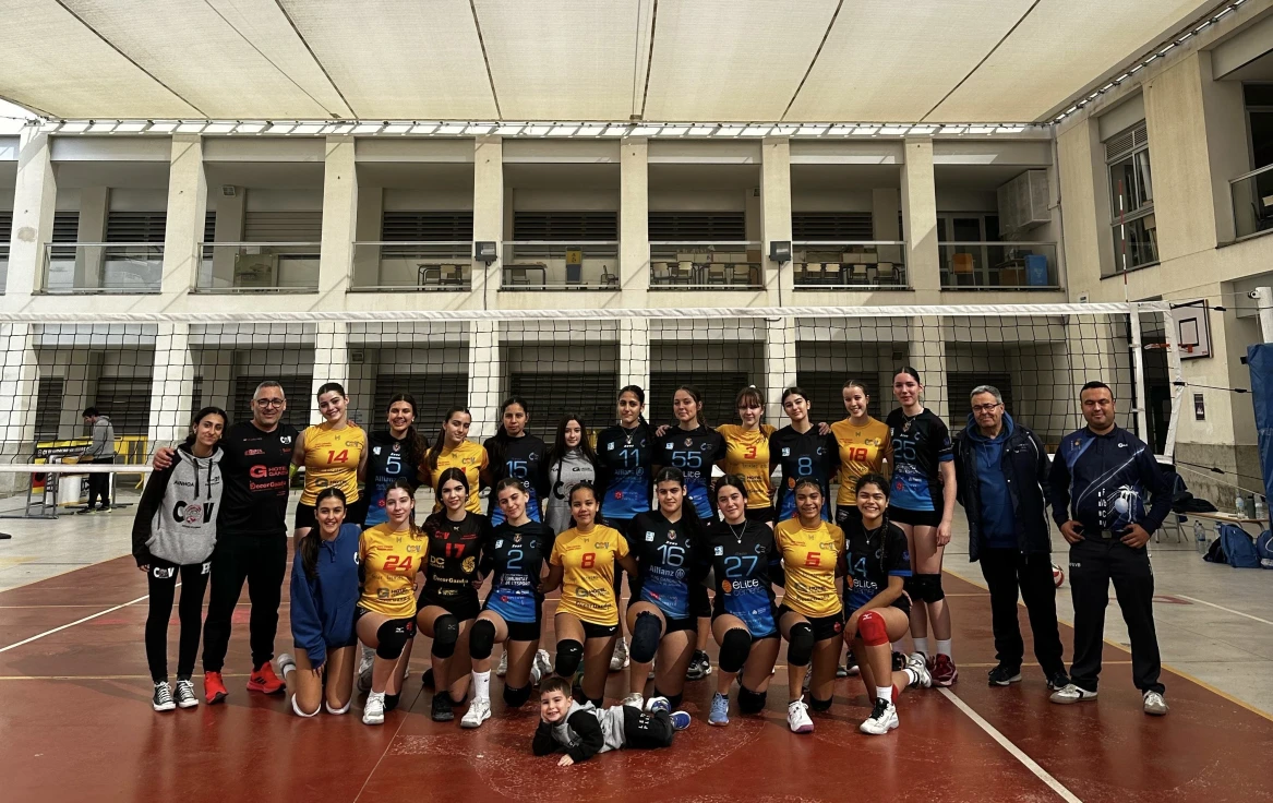 Fin de semana intenso para las cadetes del CV Arenas de Gandia