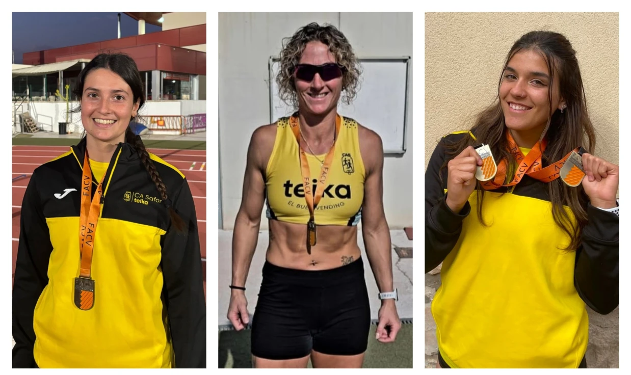 Cuatro medallas para el CA Safor Teika en el Campeonato Autonómico de Lanzamientos Largos de Invierno