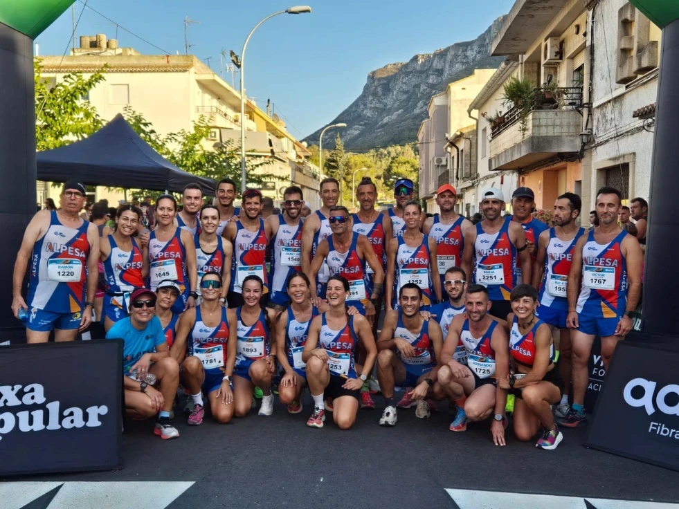 El Club de Atletismo Gandia Alpesa brilla en la Gala del Circuito de Carreras Populares Safor-Valldigna