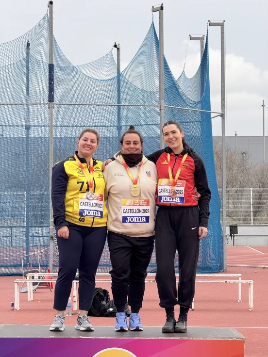 Gema Martí conquista el podio con bronce en el Campeonato de España de Lanzamientos Largos