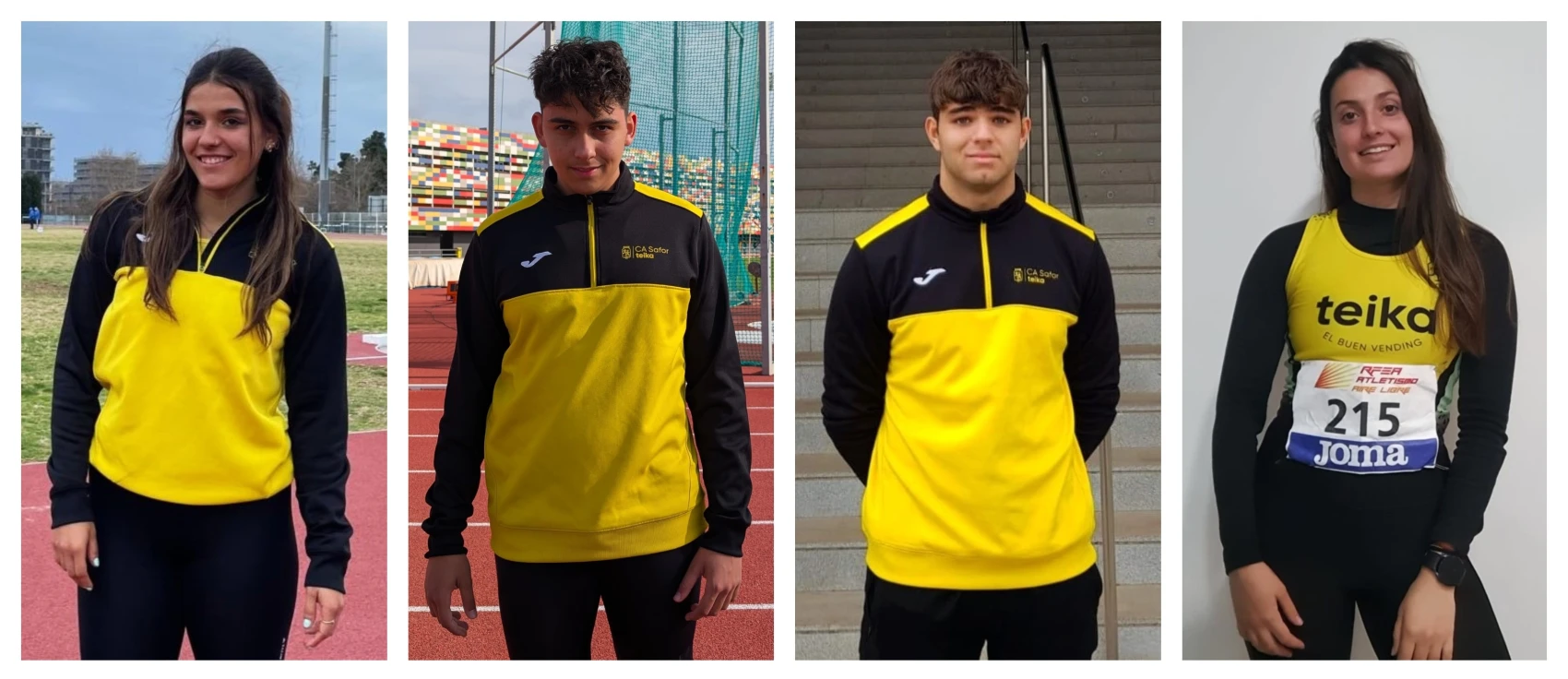 El CA Safor Teika consigue tres plazas de finalista en el Campeonato de España de Lanzamientos Largos de Invierno