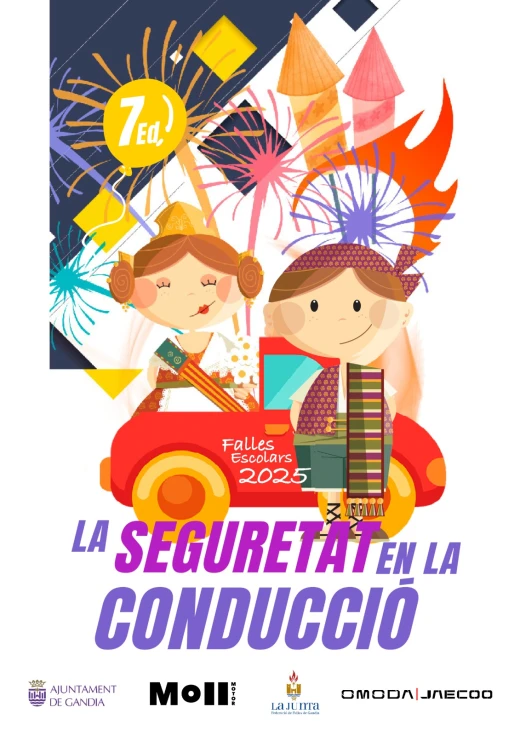 Vuelve una nueva edición de los Premis Moll Motor a les Falles Escolars sobre la Seguretat Viària