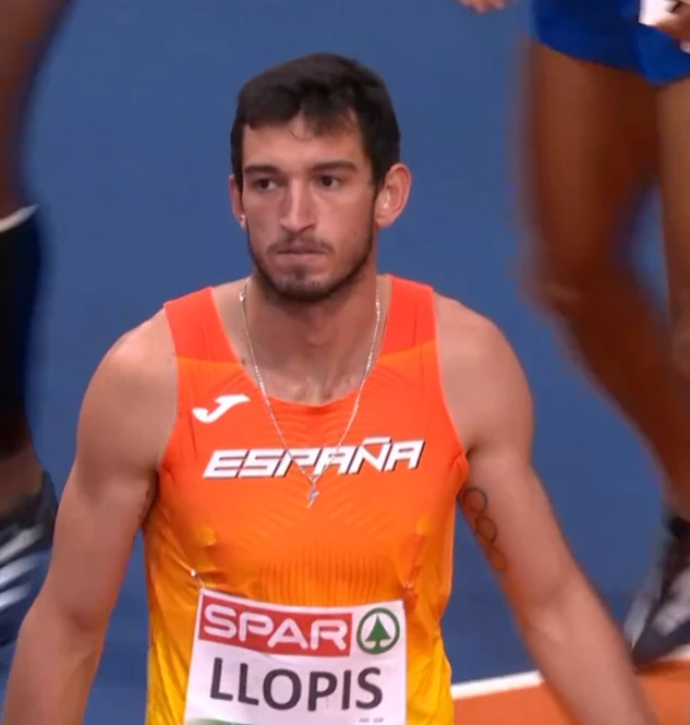 Quique Llopis da por concluida su temporada de pista cubierta tras una lesión en Apeldoorn
