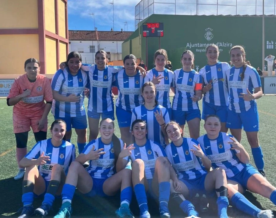 El CF Gandia suma éxitos en sus equipos: La racha del femenino y la Lucha del masculino