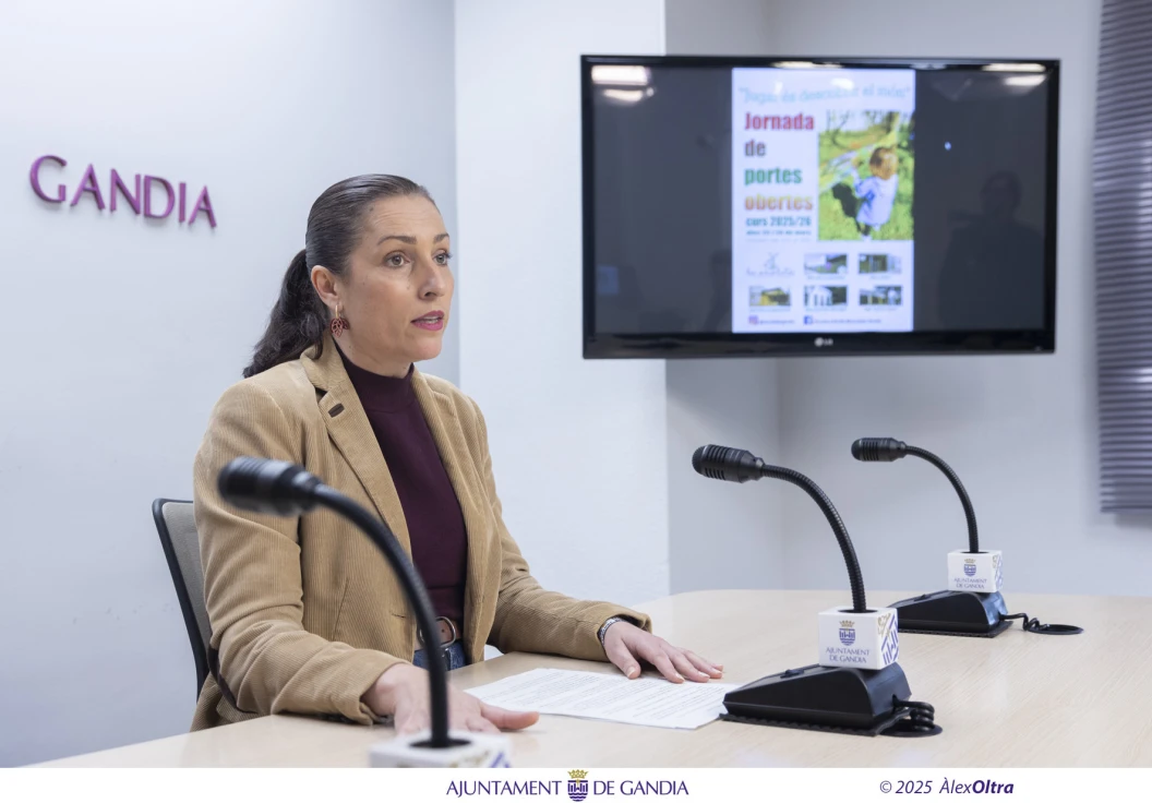 Gandia informa sobre el calendario de escolarización para el curso 2025/2026