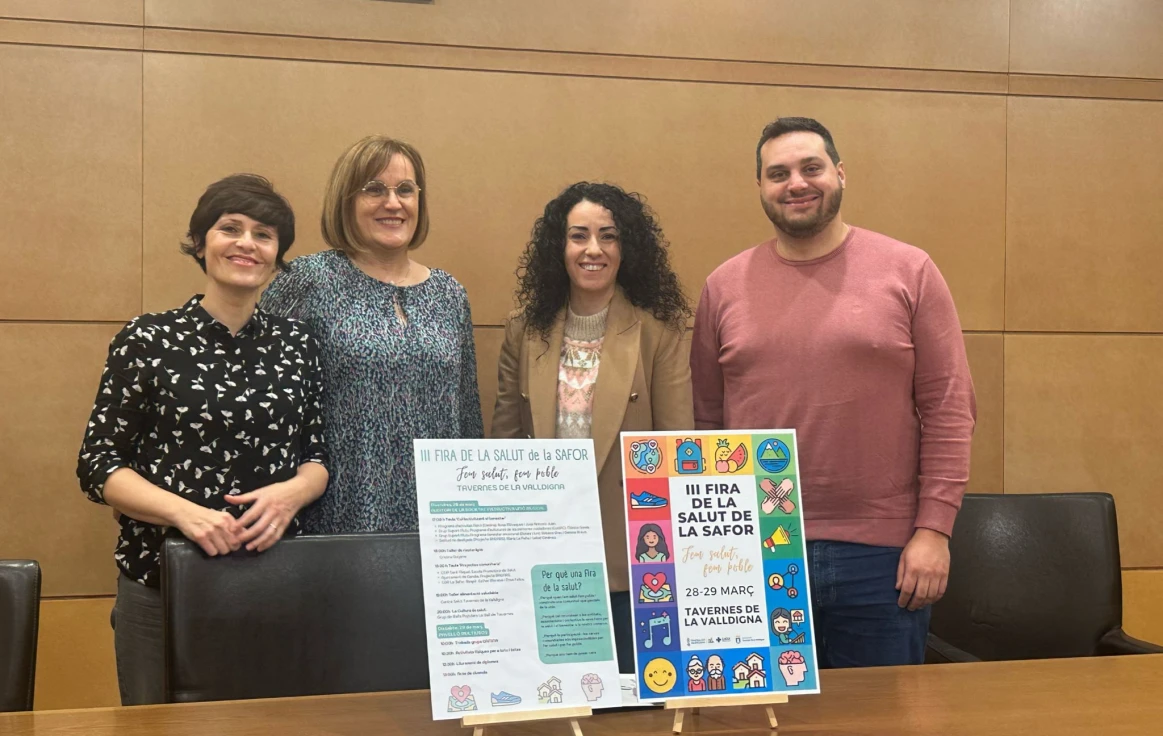 El departamento de salud de Gandia organiza en Tavernes de la Valldigna la III Fira de la Salut de la Safor
