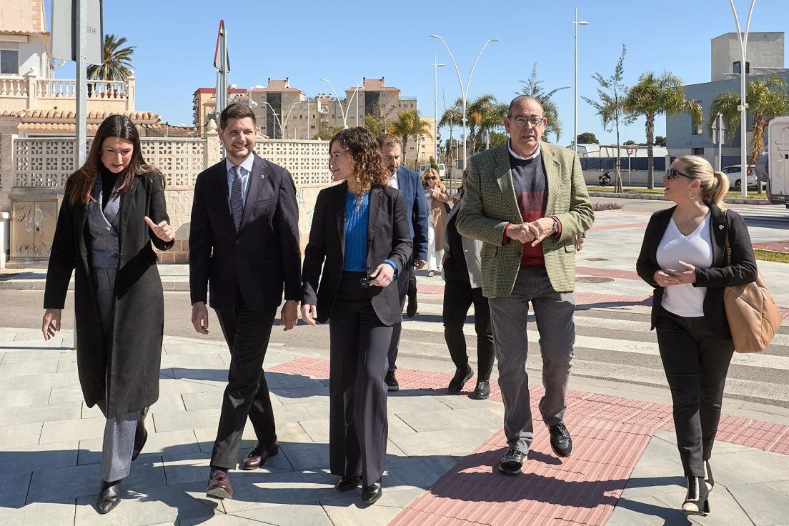 Las obras de mejora de la rotonda de la Barca a Sant Nicolau en el Grau de Gandia comienzan en mayo