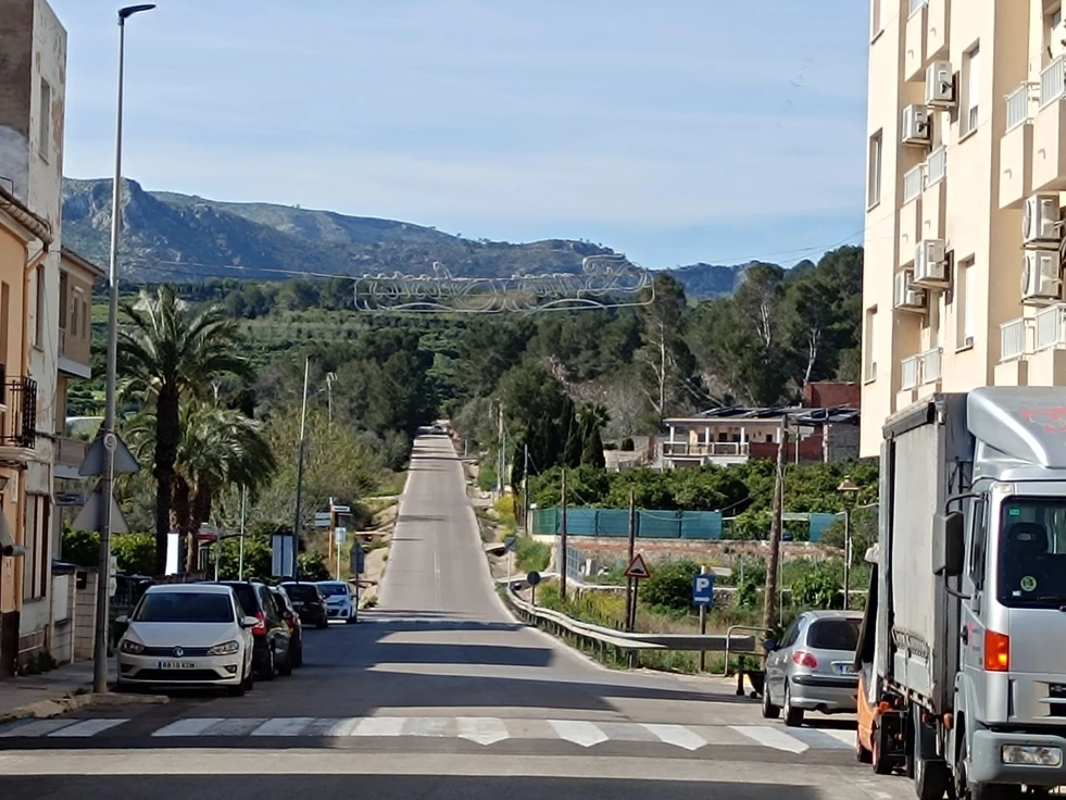 Ròtova conectará el pueblo con la urbanización de La Serreta a través de una vía ciclopeatonal