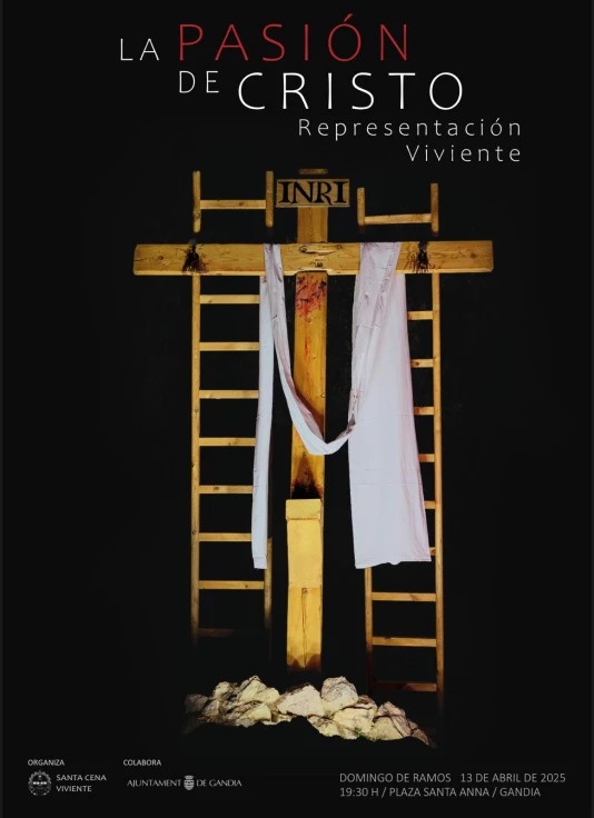 Gandia celebrará este domingo su tradicional Via Crucis viviente
