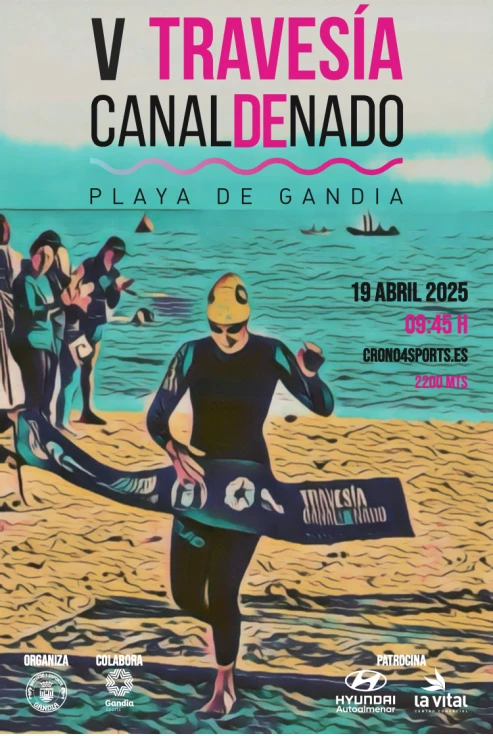 La Travesía Canal de Nado de Gandia calienta motores con 240 nadadores inscritos