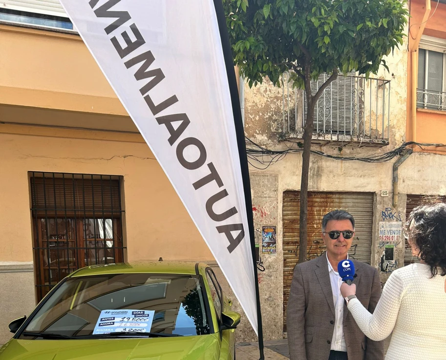 Enrique Sendra, de AutoAlmenar, nos presenta las ofertas y novedades de la Fira del Motor de Gandia
