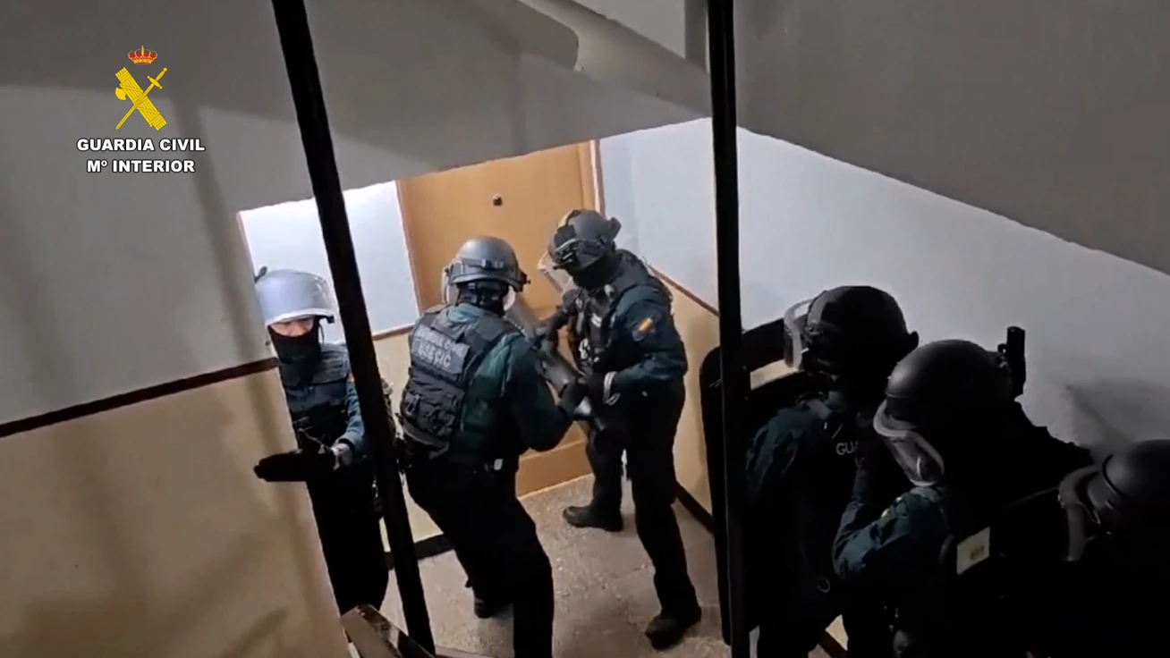La Guardia Civil de Albacete desarticula una organización criminal que cometió 110 robos en domicilios de Gandia, Valencia, Alicante, Albacete y Murcia