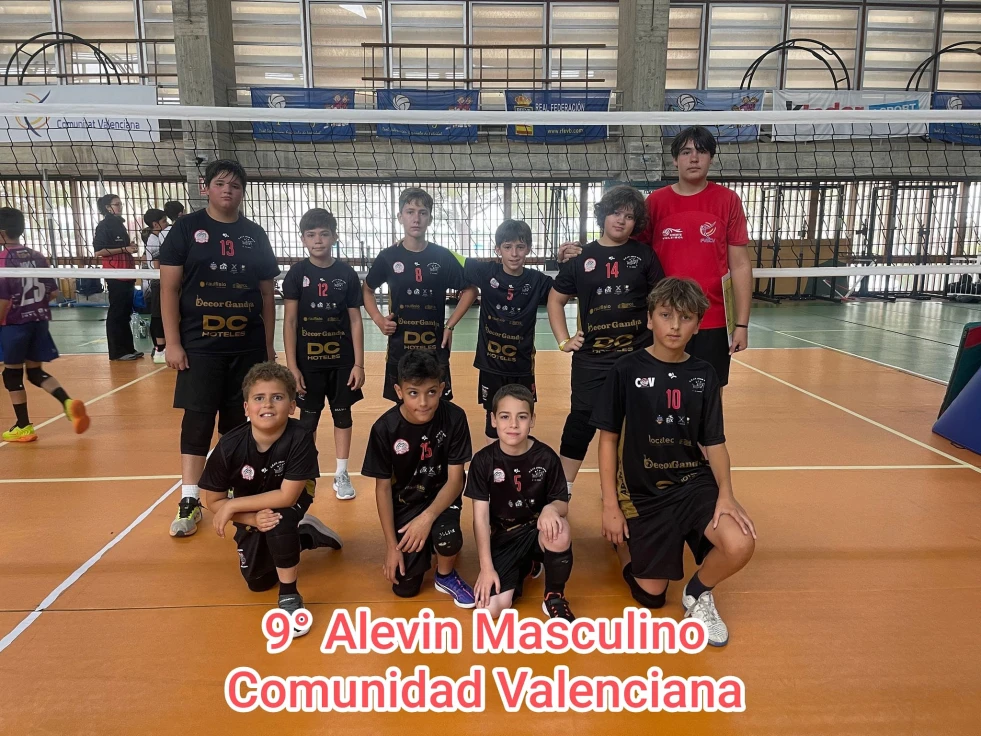El CV Arenas de Gandia consigue la novena posición en la final autonómica