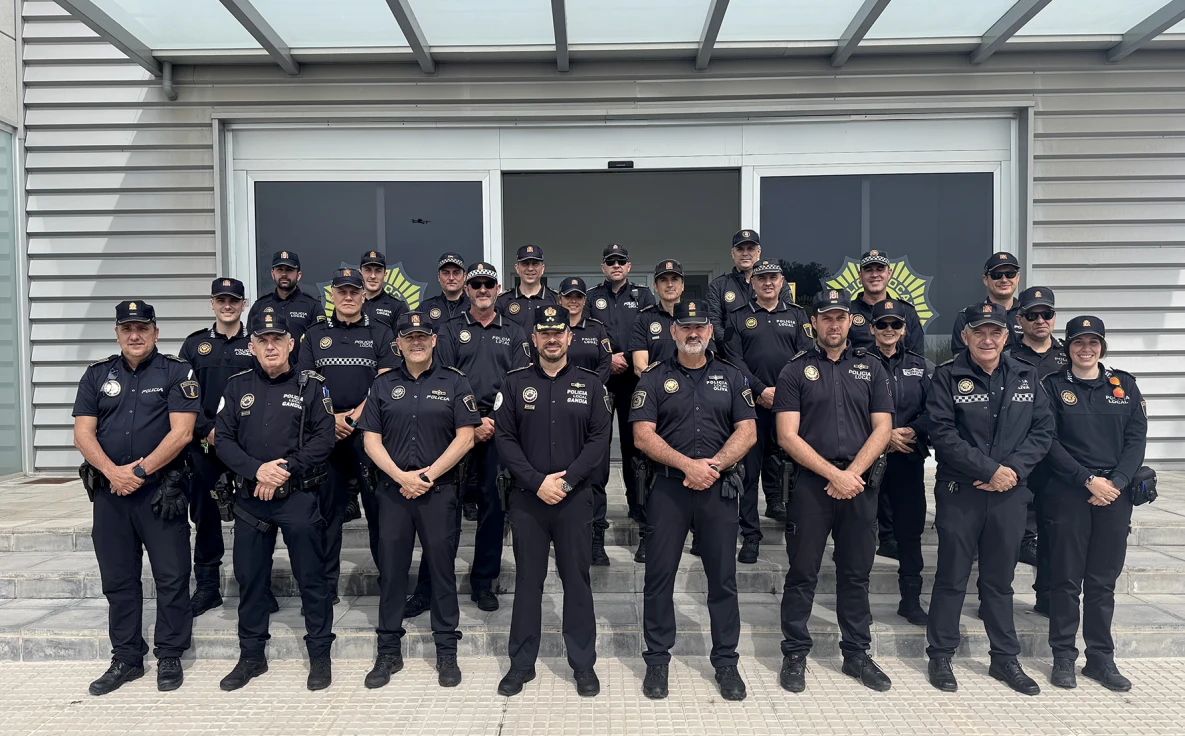 Oliva acoge la jornada SaforPol de coordinación de las Policías Locales en la comarca de la Safor
