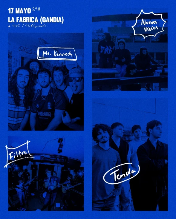 La Fábrica sede de u n concierto Indie este sábado