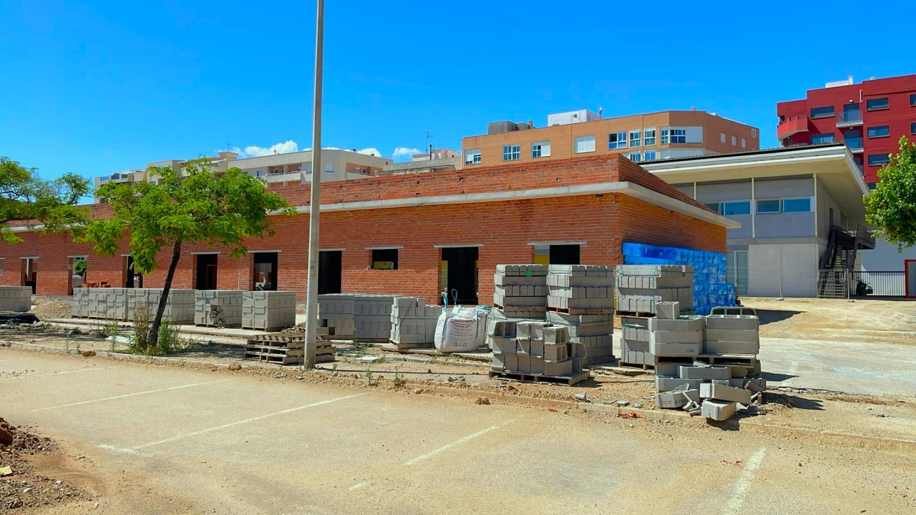 Continúan a buen ritmo las obras de Edificant de Oliva
