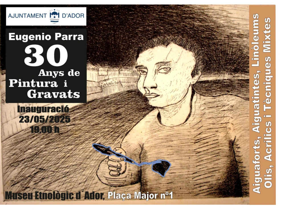 Exposición de Eugenio Parra en el museo Etnologico de Ador