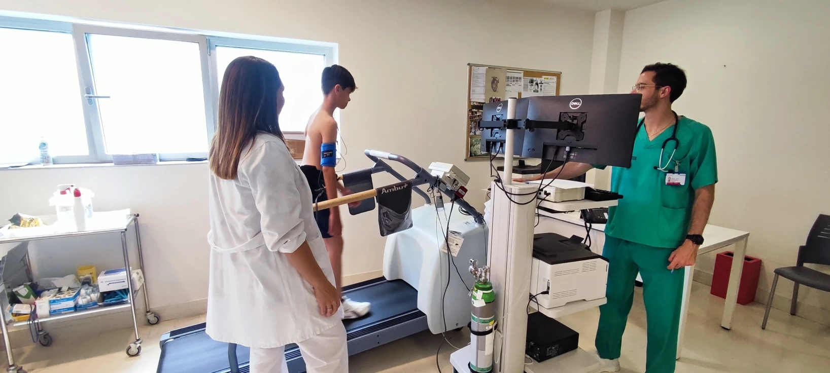 Las consultas externas de Pediatría del Hospital de Gandia incorporan las pruebas de esfuerzo a su cartera de servicios