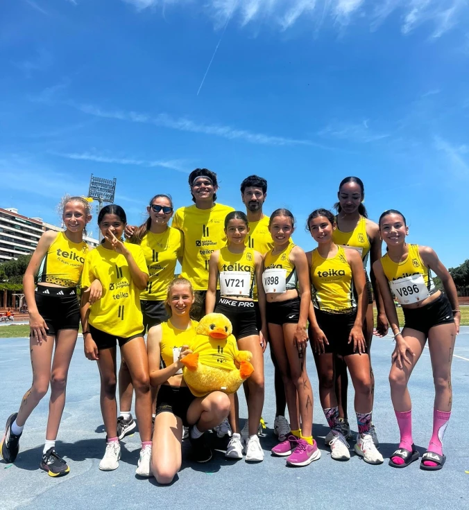 Quinta plaza para el equipo femenino del CA Safor Teika en el Campeonato Autonómico Infantil