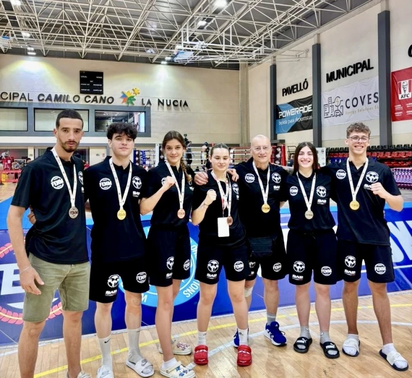 Golpe maestro de BoxSafor Club en La Nucía: 8 medallas en el Campeonato de España