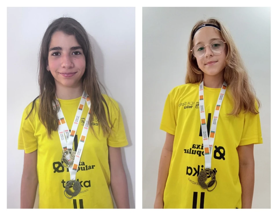 Tres medallas para el CA Safor Teika en el Campeonato Autonómico Infantil Individual