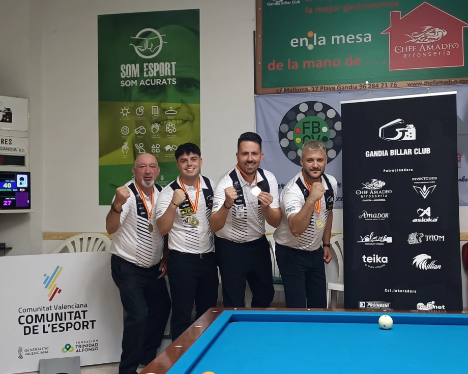 El Chef Amadeo Gandia “B”, Campeón de España de Segunda División y nuevo equipo de Primera Nacional