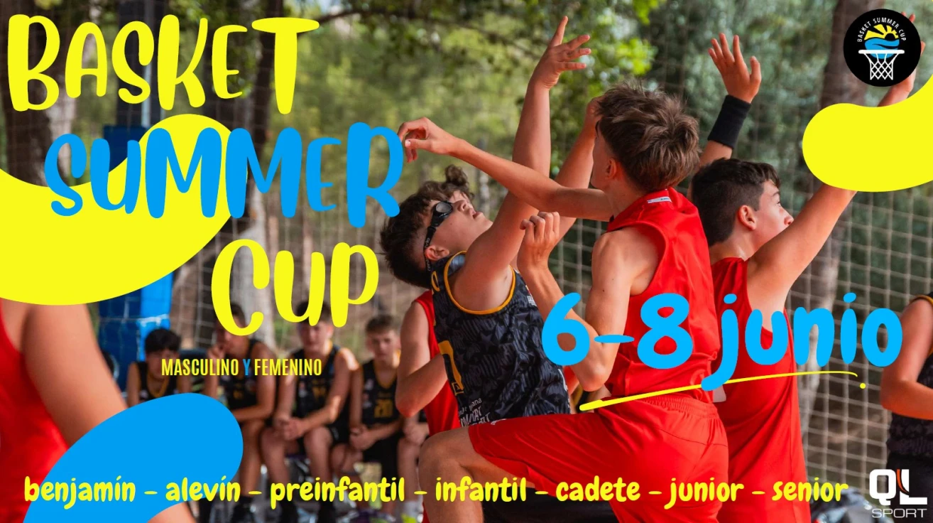 Gandia acoge la Basket Summer Cup con 150 equipos y casi 2.000 deportistas