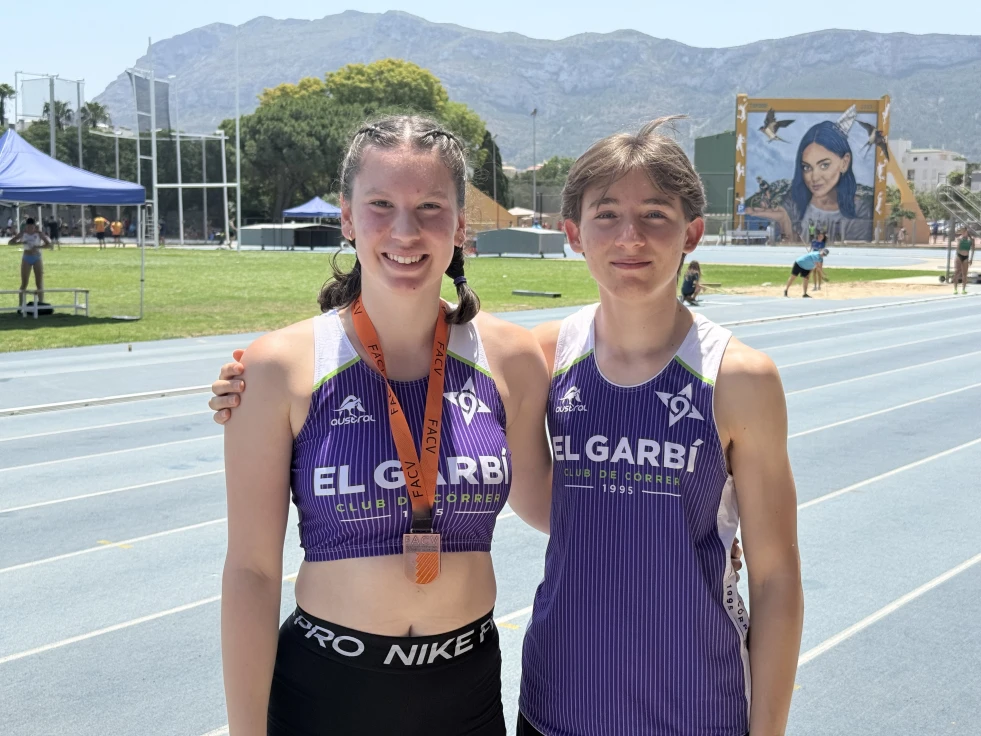 El C.C. El Garbí logra tres marcas personales y un podio en el Autonómico Sub18 de Dénia