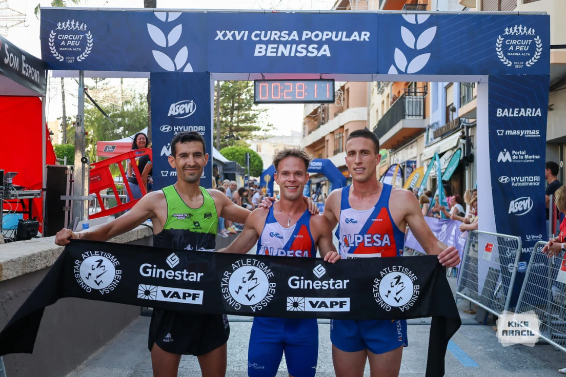 El Club Atletisme Gandia Alpesa logra dos podios en la última carrera del Circuit de la Marina