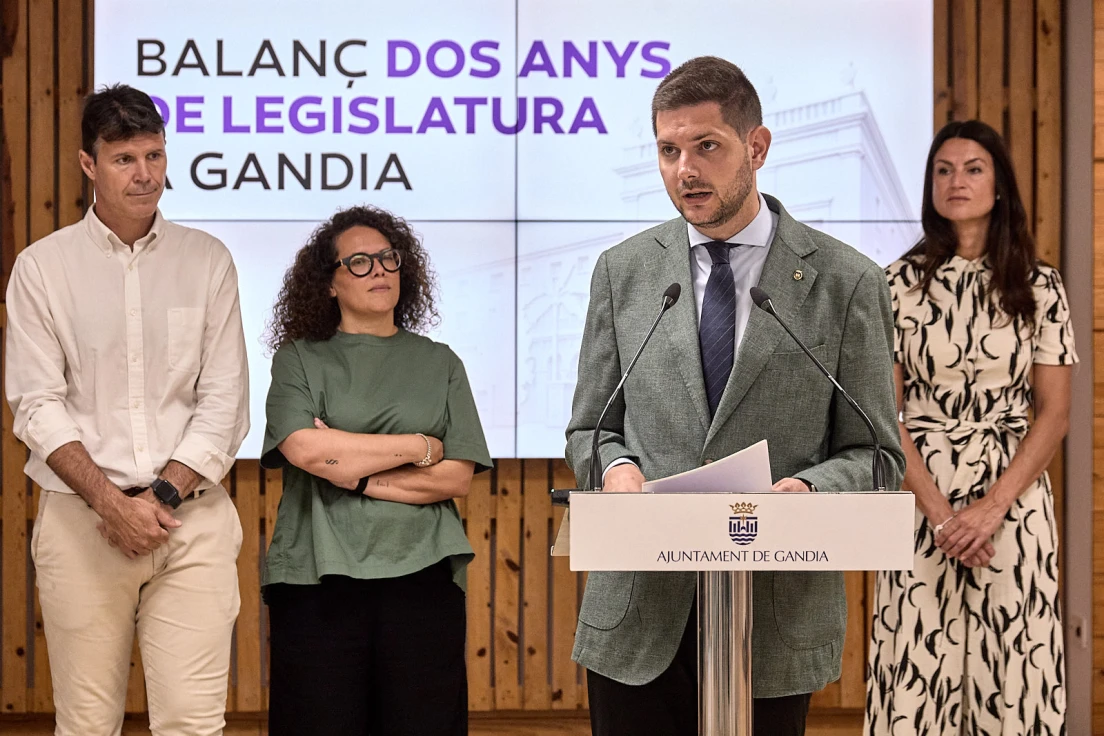 Balance de dos años de legislatura en Gandia