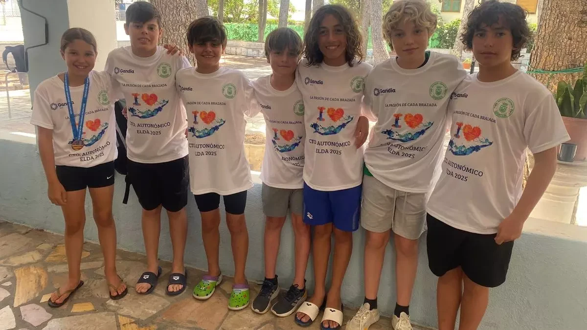 La nadadora Claudia Bertó logra tres medallas en el Campeonato Autonómico Alevín de Elda