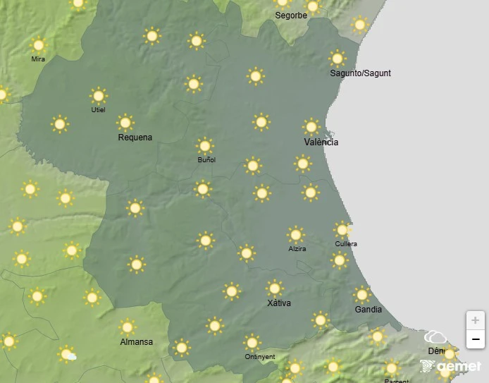 Siguen las altas temperaturas en la Safor en este inicio de julio