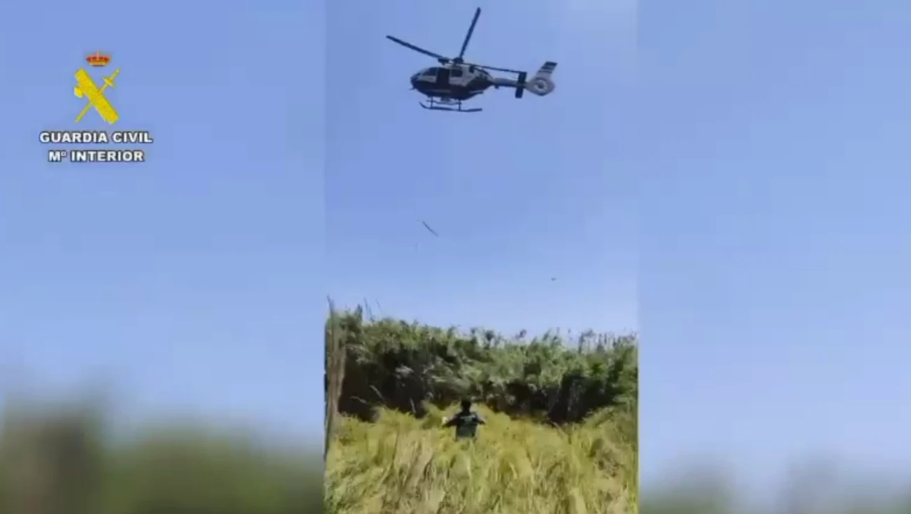 La Guardia Civil rescata a un vecino de Miramar que se había perdido