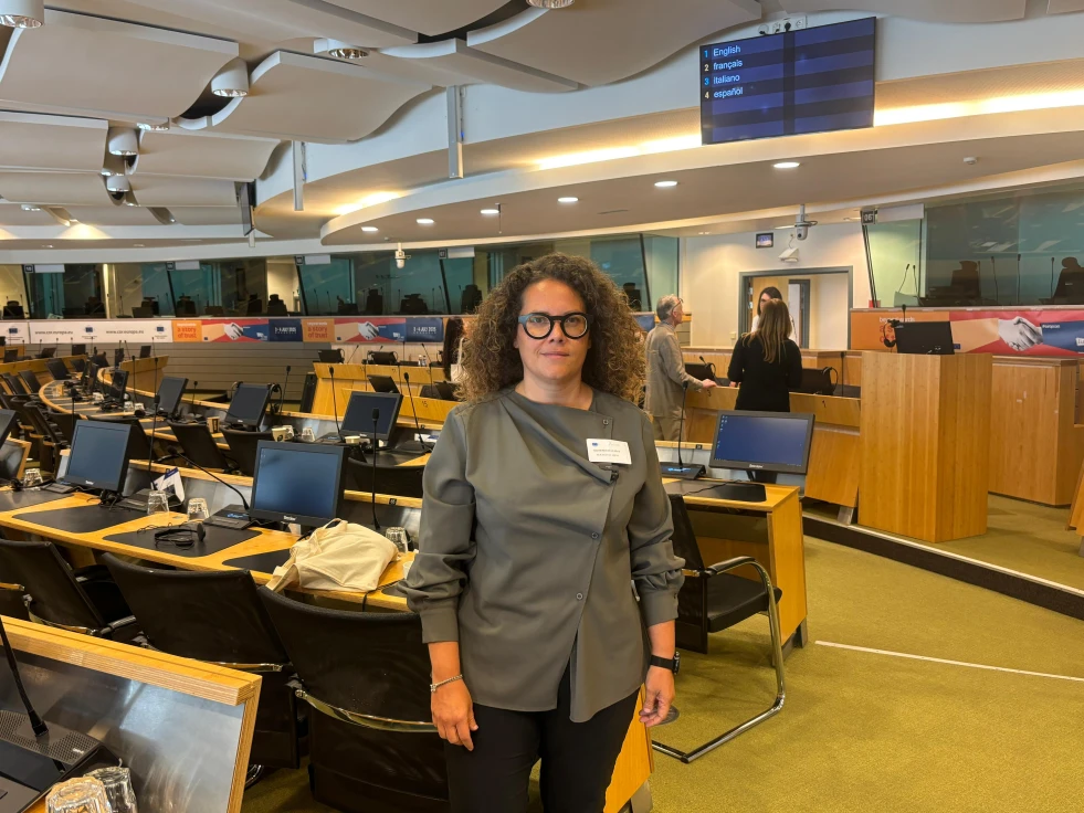 Alícia Izquierdo reivindica en Bruselas la "buena gestión" de fondos europeos en Gandia