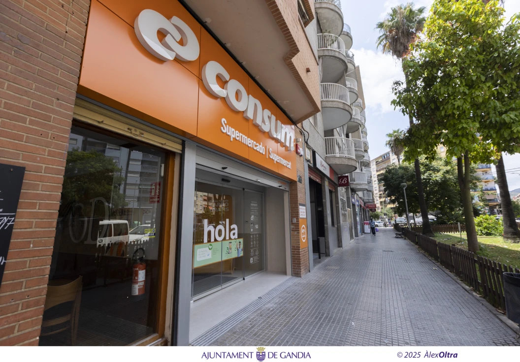 Supermercados Consum inaugura un nuevo establecimiento en Gandia