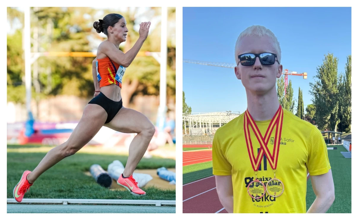 Laura Castillo (CA Safor Teika), bronce con la Selección Valenciana en el nacional por Federaciones; Joan Sirera, oro y bronce en el paralímpico