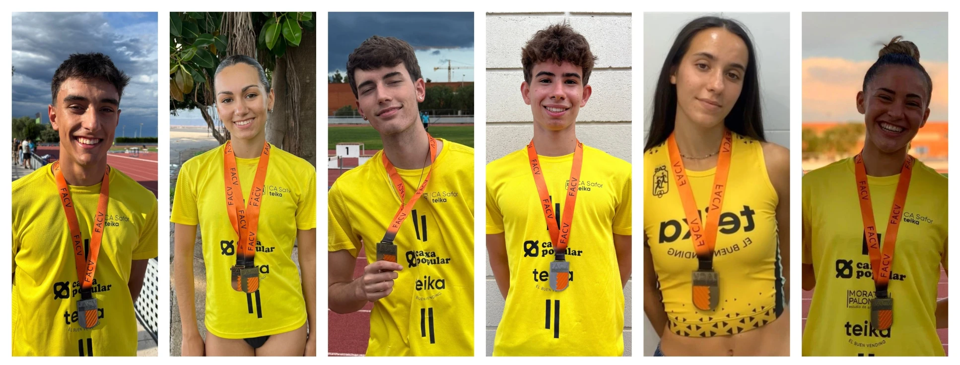 Siete medallas para el CA Safor Teika en el Campeonato Autonómico Junior