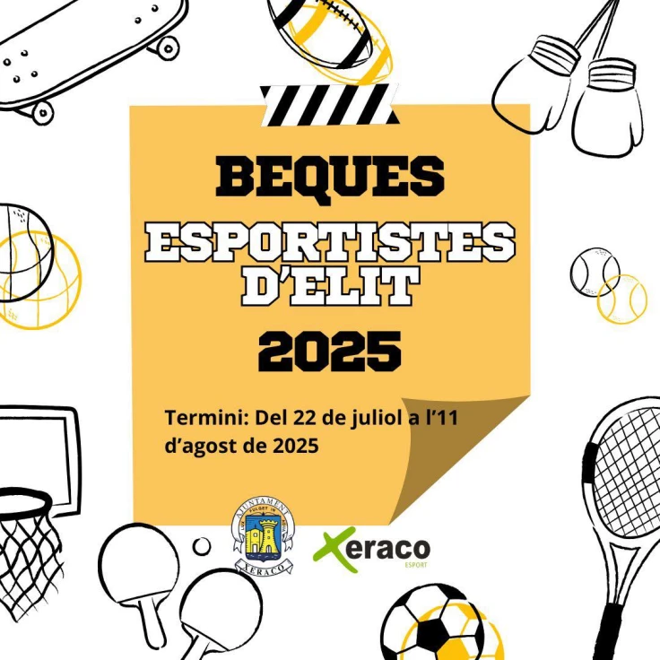 Xeraco abre la convocatoria de ayudas para deportistas de élite y alto nivel 2025