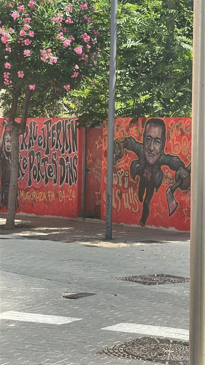 Denegada la moción del PP que solicitaba la retirada del mural dedicado a Fermín Muguruza en Gandia