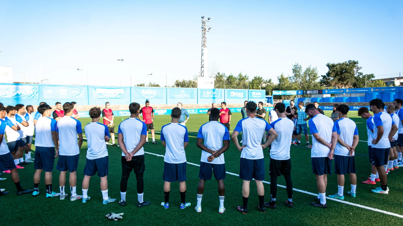 El CF Gandia inicia su pretemporada con una sesión abierta al público