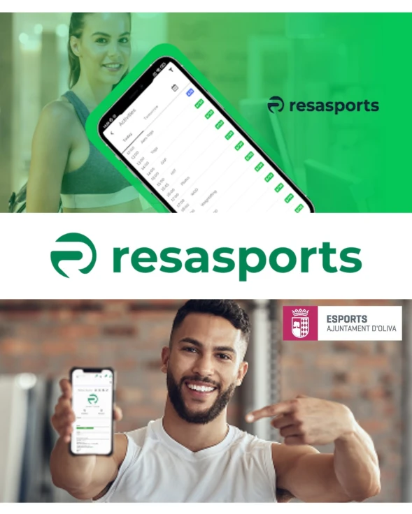 Oliva revoluciona el deporte, nuevo sistema online para gestionar todas tus actividades