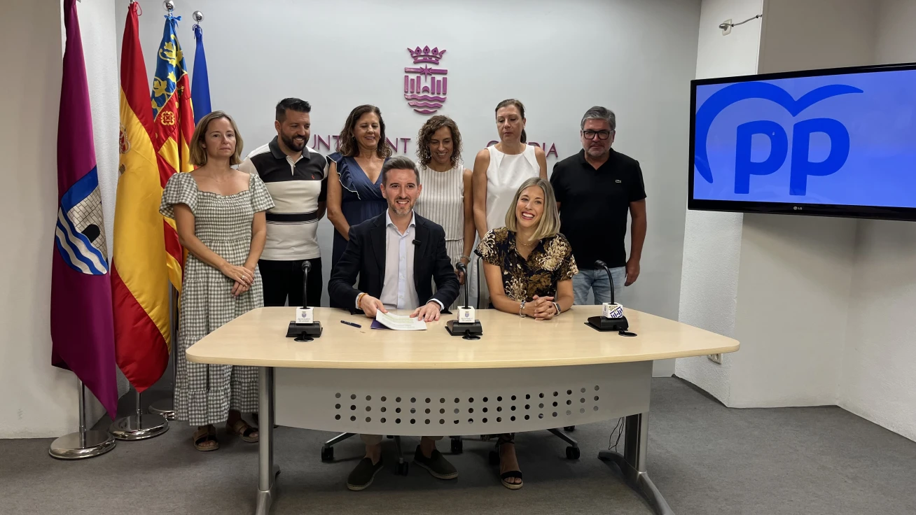 El PP exige diálogo y acusa a Prieto de pactar por "imposición" en Gandia