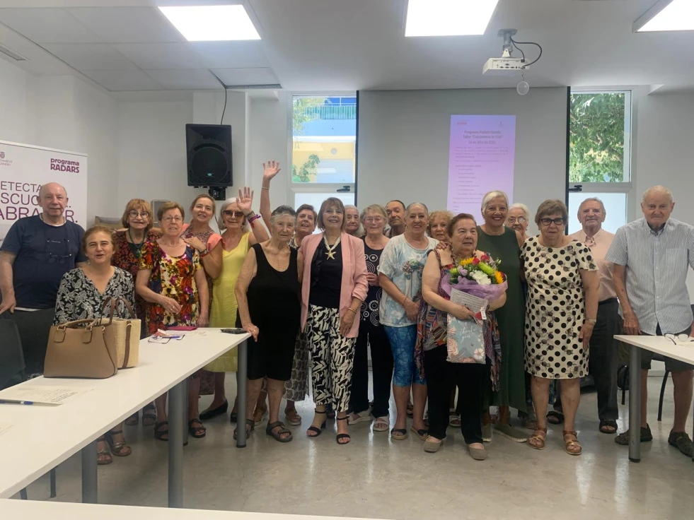 Finaliza Radars Gandia, una iniciativa para combatir la soledad en personas mayores