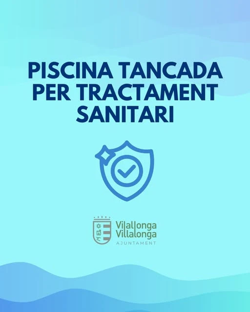 Villalonga cierra su piscina municipal por un nuevo episodio de excrementos