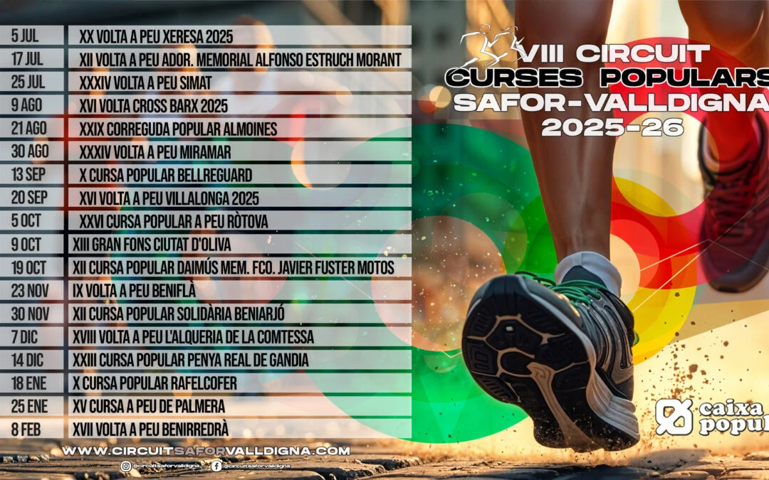 Barx celebra hoy la XVI Volta Cross, cuarta prueba del Circuito Safor-Valldigna