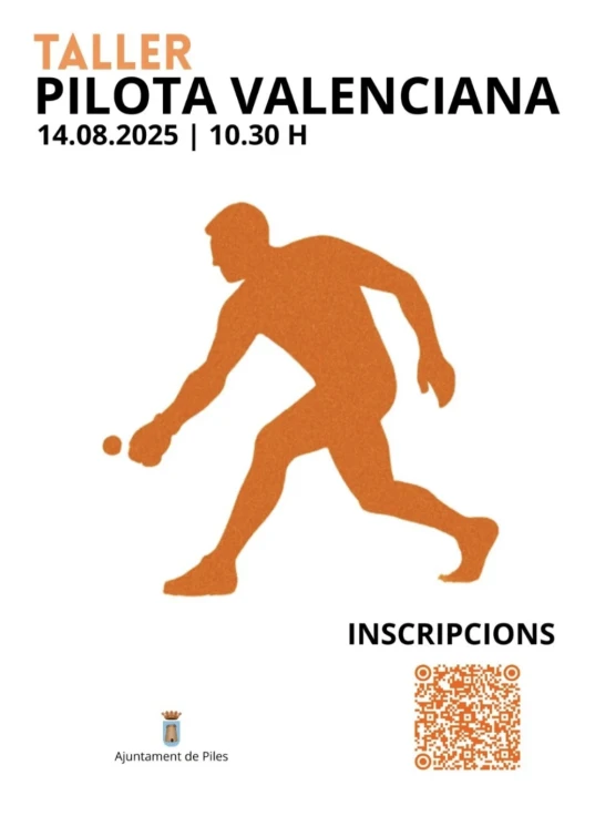 Piles organiza un taller gratuito de pilota valenciana dirigido a los más pequeños
