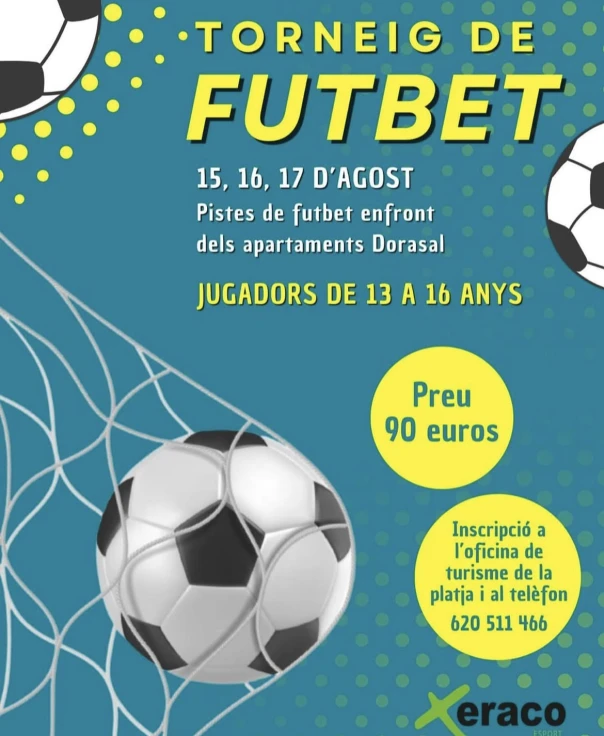 Xeraco organiza un torneo de futbito para jóvenes este fin de semana
