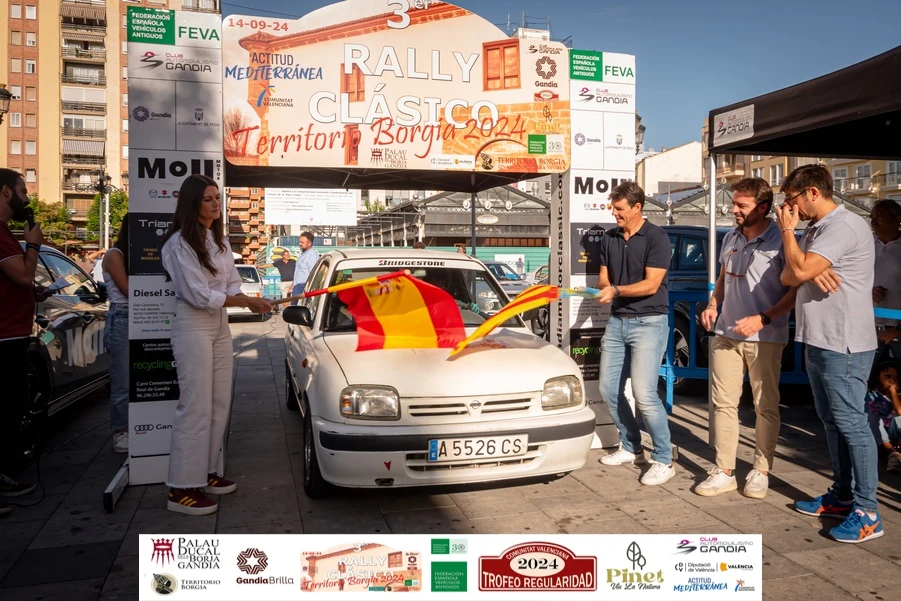 El IV Rally Clásicos Territorio Borgia se celebrará el 20 de septiembre con más de 300 km de historia, motor y patrimonio